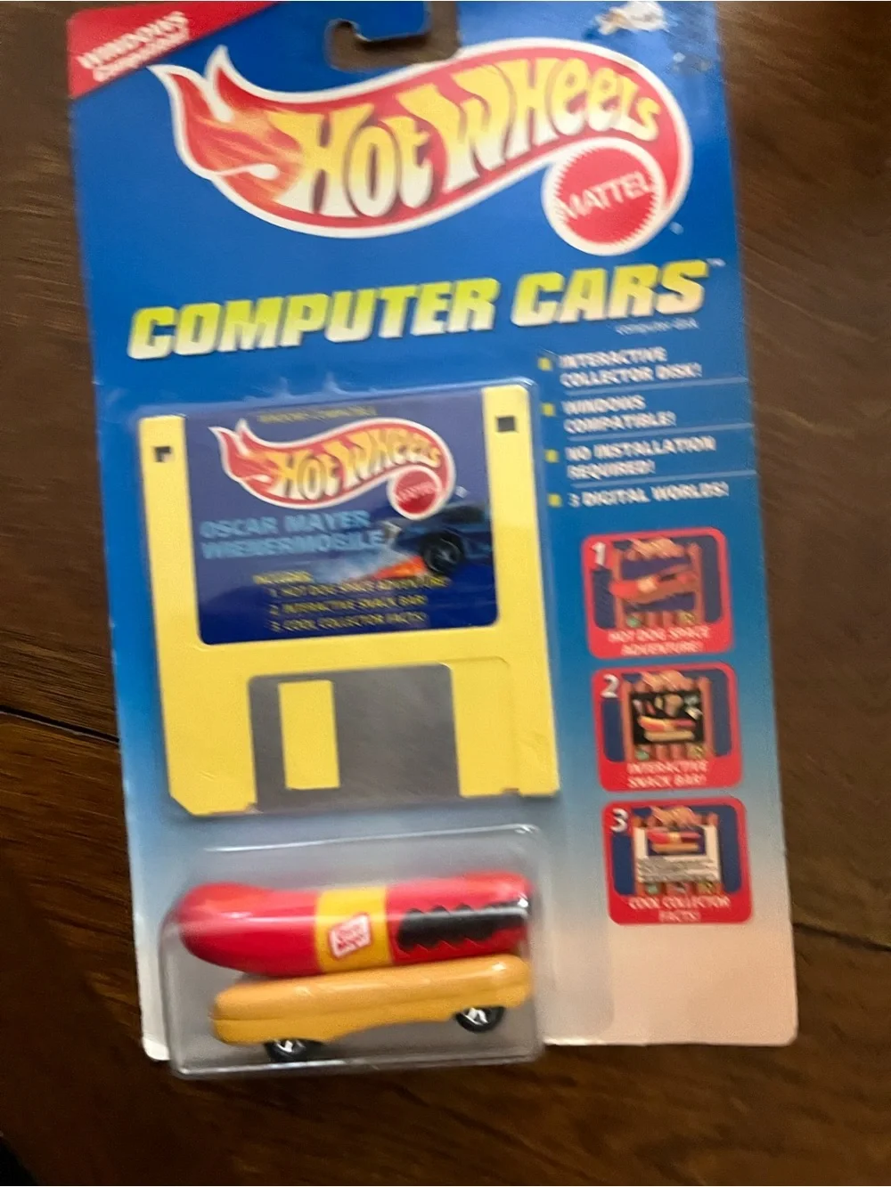 Hot Wheels Mattel Oscar Mayer Wienermobile Kids Toy - Red and Yellow